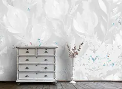 کاغذ دیواری مدرن طرح برگ M12218800