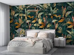 کاغذ دیواری منزل طرح برگ M12215900