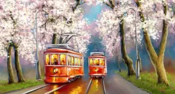 پوستر دیواری نقاشی قطار M11013200