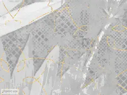 کاغذ دیواری مدرن طرح برگ M13015600