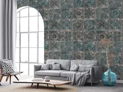 کاغذ دیواری طرح کاشی لاکچری M10054710