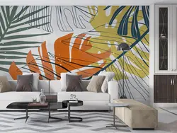 کاغذ دیواری طرح برگ M10064700