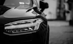 پوستر دیواری سیاه سفید ماشین M10066700