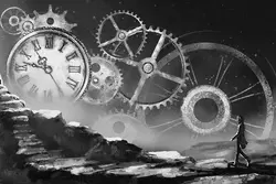 پوستر دیواری چرخ دنده ساعت M11012010