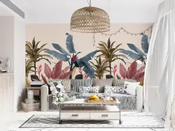 کاغذ دیواری طرح برگ مدرن M11019300