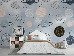 پوستر دیواری کودک فضا و سیاره M11022100