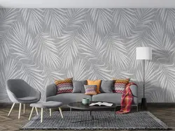 کاغذ دیواری مدرن طرح برگ M11010830