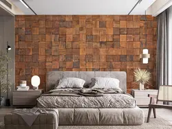 کاغذ دیواری طرح چوب هندسی M11023300