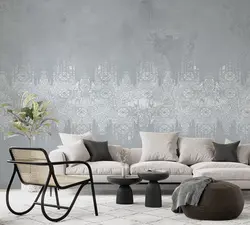 کاغذ دیواری خاص طرح پتینه M10070420