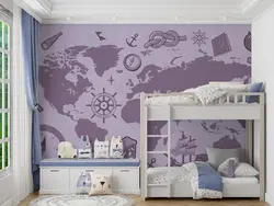 پوستر دیواری پسرانه نقشه گنج M10161700