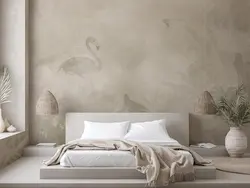 پوستر دیواری فلامینگو و برگ M10167600