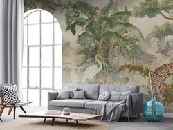 پوستر دیواری طبیعت جنگل حیوانات M10193900