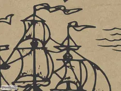 پوستر دیواری نقشه قدیمی کودکانه M10242900