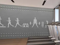 پوستر دیواری باشگاه بدنسازی M10243400