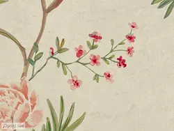 کاغذ دیواری طرح گل ژاپنی چینی M10248500