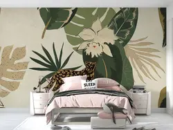 کاغذ دیواری لاکچری برگ پلنگ M10260500