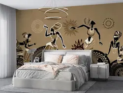 پوستر دیواری طرح زن آفریقایی M10266300