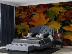 پوستر دیواری برگ پاییزی M10276800