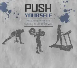 پوستر دیواری باشگاه بدنسازی M13398600