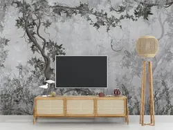 کاغذ دیواری طرح شاخه و برگ M13411400