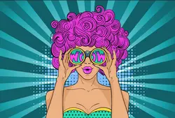 پوستر دیواری اسپرت دخترانه M13413000