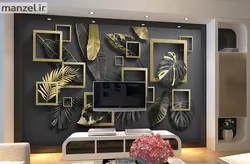 پوستر دیواری طرح برگ DP-3298