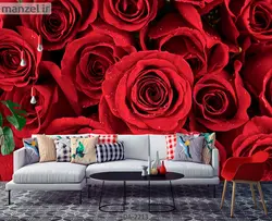 پوستر دیواری طرح گل طبیعی DA-2213