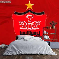 پوستر دیواری فوتبالی طرح پرسپولیس DP-2812