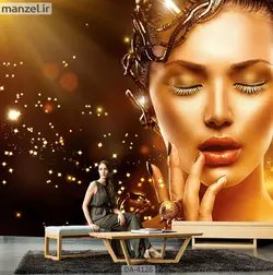 پوستر دیواری طرح چهره 4126-DA