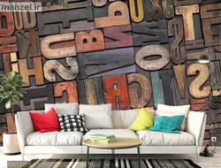 پوستر دیواری حروف انگلیسی DA-1731