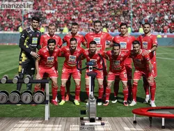 پوستر دیواری تیم فوتبال پرسپولیس کد DA-4315