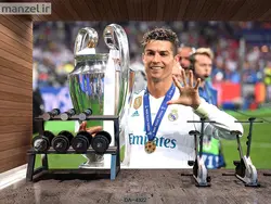 پوستر دیواری کریستیانو رونالدو کد DA-4322