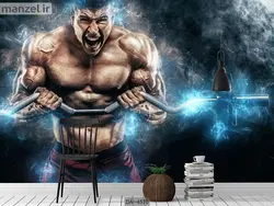 پوستر دیواری باشگاه بدنسازی کد DA-4570