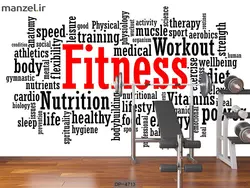 پوستر دیواری باشگاه بدنسازی کد DP-4713