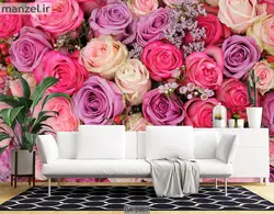 پوستر دیواری طرح گل طبیعی DA-2467