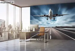 پوستر دیواری طرح هواپیما 3811-DA