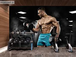 پوستر دیواری باشگاه بدنسازی کد DA-4479