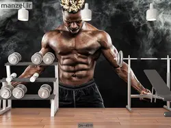 پوستر دیواری باشگاه بدنسازی کد DA-4519