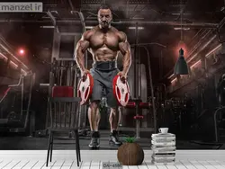 پوستر دیواری باشگاه بدنسازی کد DA-4586