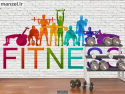 پوستر دیواری باشگاه بدنسازی کد DP-4716