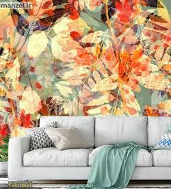 پوستر دیواری برگ های پاییزی DA-1604