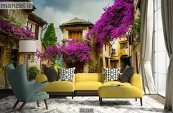 پوستر دیواری طرح ساختمان قدیمی DA-2175