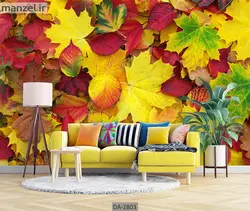 پوستر دیواری طرح برگ پاییز DA-2803