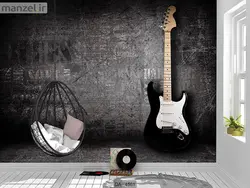 پوستر دیواری طرح گیتار کد DA-4561