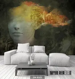 پوستر دیواری هنری چهره DK-6323