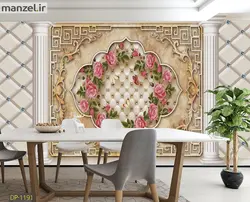 پوستر دیواری هنری گل DP-1191