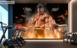 پوستر دیواری بدنسازی DA-1820