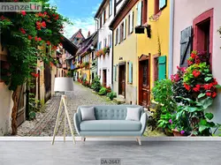 پوستر دیواری طرح ساختمان قدیمی DA-2647