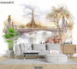 پوستر دیواری طرح برج ایفل DA-2787