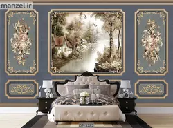 پوستر دیواری طرح لاکچری DP-3282